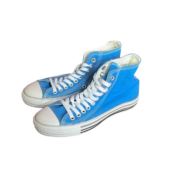 Vintage Sky Blue Converse High Tops - Picture 6 of 6